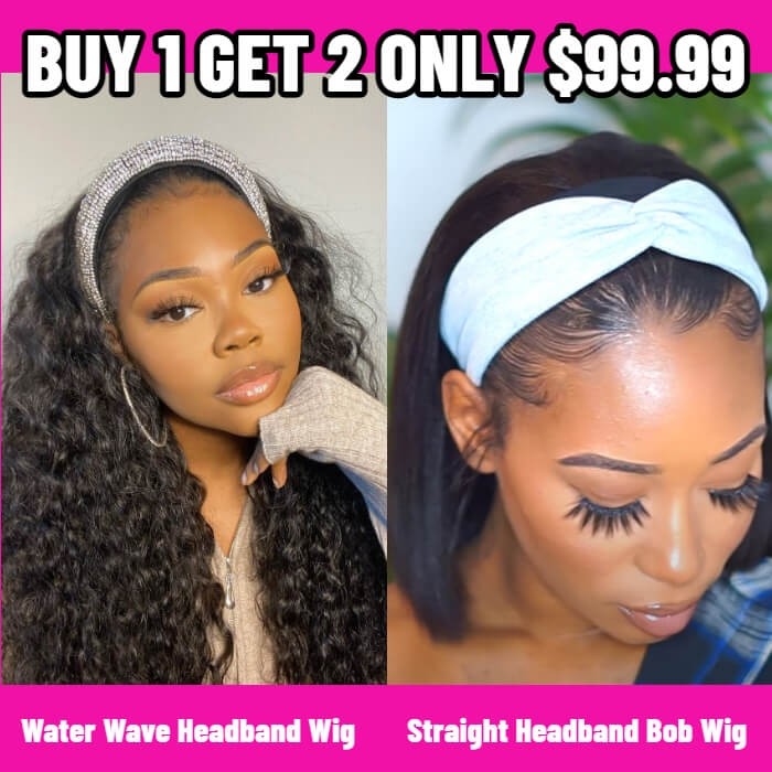 BOMB Price $99.99 Get 2 Styles of Headband Wigs Bulk Sale