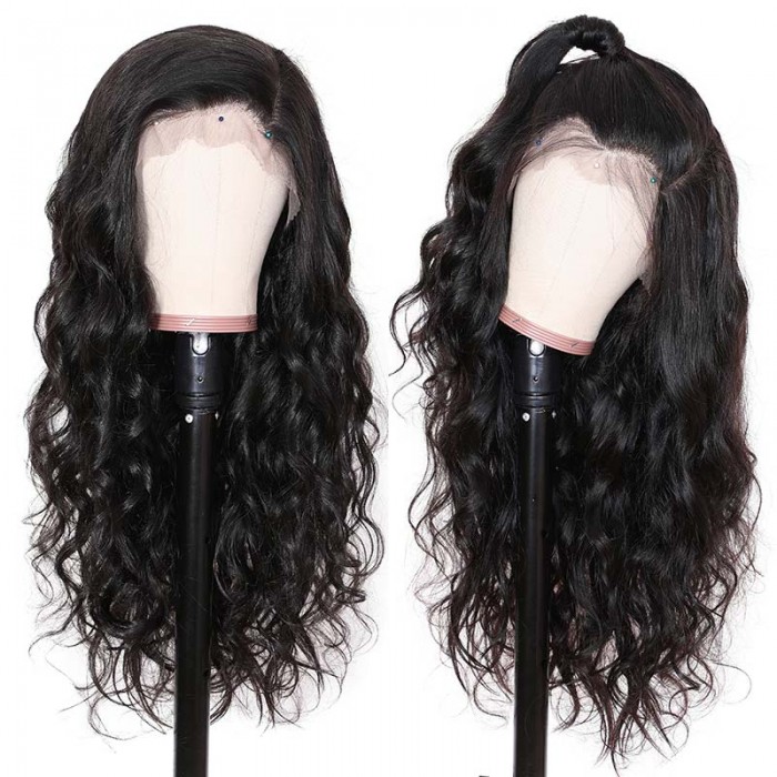 Kriyya Pre Plucked 360 Lace Frontal Wig Body Wave Wet And Wavy Remy Human Hair Wigs | kriyya.com