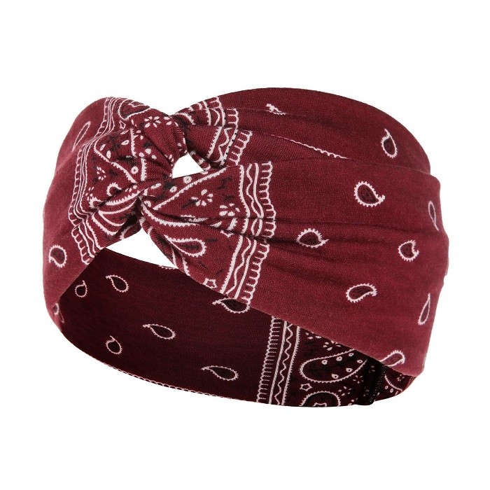 Pattern Print Knot Headband 3 Pack 