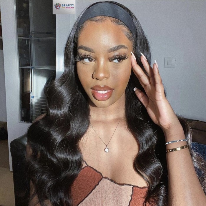 Kriyya Remy Headband Body Wave Wig Wear And Go Human Hair Wigs
