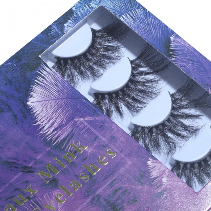 8 Pair Set - Faux 3D Mink Lashes