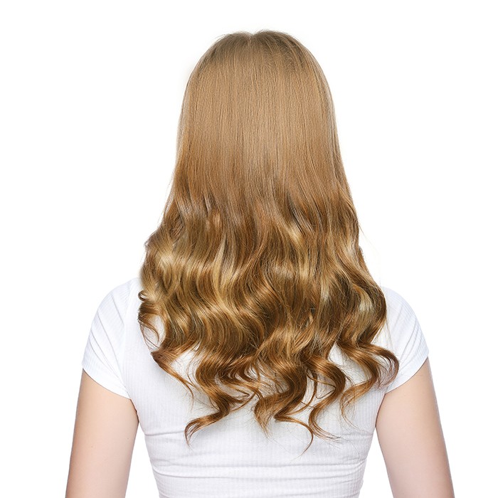 Kriyya Clip In Hair Pieces Chestnut Brown Remy Human Hair Extensions