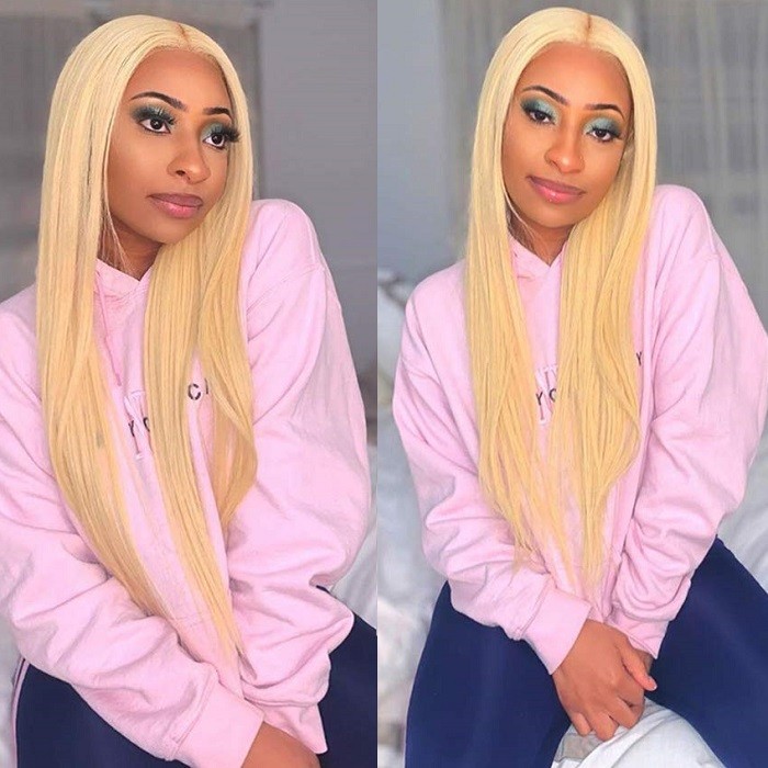 Myra | Blonde 360 Lace Front Remy Human Hair Wig 150% Density