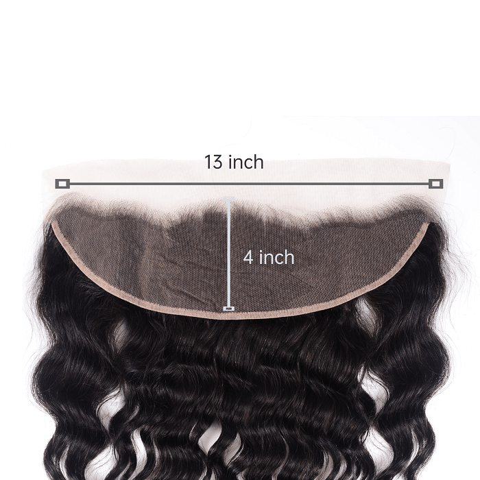 Kriyya Good Quality Natural Wave Virgin Hair Ear to Ear 13x4 Lace Frontal