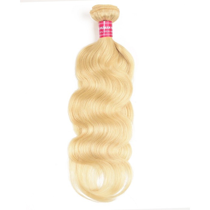 Kriyya Body Wave Bundles 613 Blonde Hair 1 Bundle Human Hair
