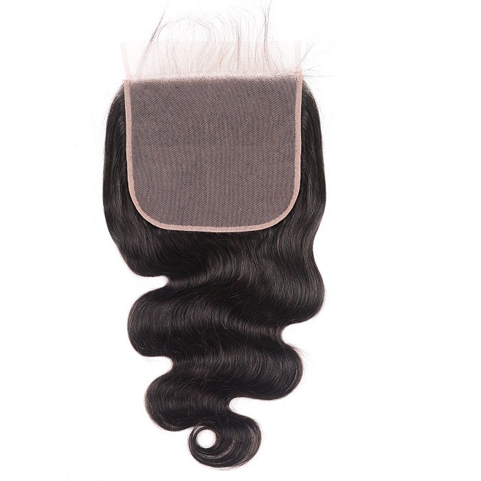 Kriyya Body Wave Unprocessed 100% Human Hair 7x7 Lace Closure With Baby Hair