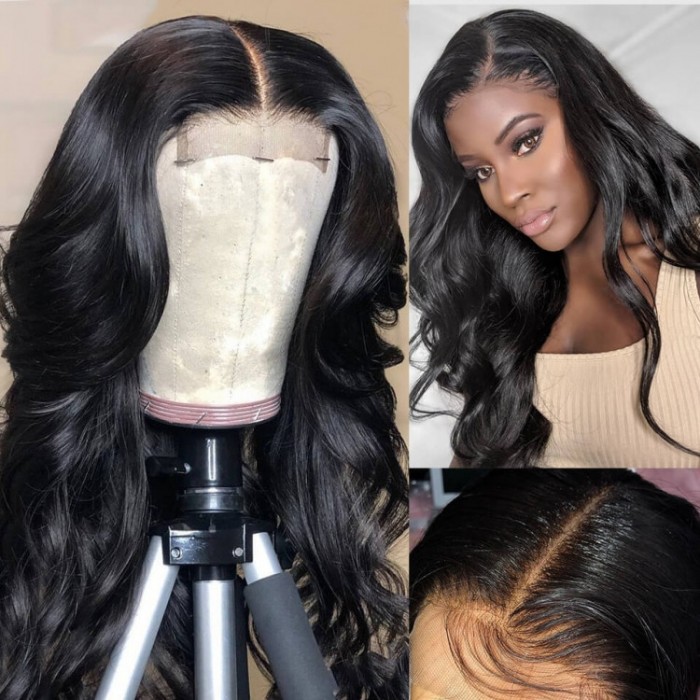 Kriyya YTber Recommendations Body Wave Human Hair Wigs 150% 180% Density 4x4 Lace Closure Wig