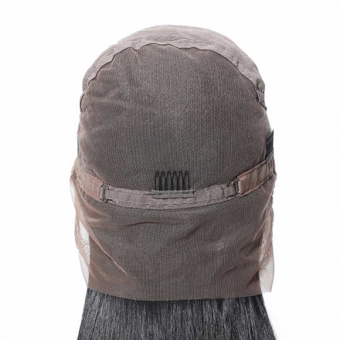 Bertha| Full Lace Dark Brown Pre Plucked Human Hair Wig