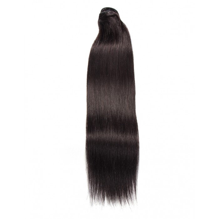 Kriyya 100% Remy Volumizer Hair Weft-Off Black