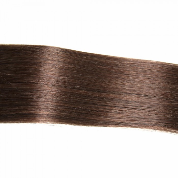 Kriyya 100% Remy Volumizer Hair Weft-Dark Brown