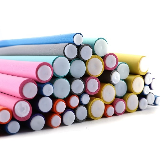 Hair Rollers 42-pack 7 Inch Flexible Curling Rods