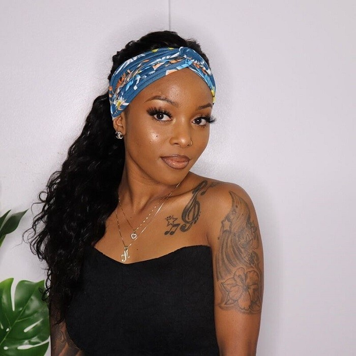 Kriyya Water Wave Headband Wigs 150% Density Glueless Wigs Natural Color 14-26 Inch