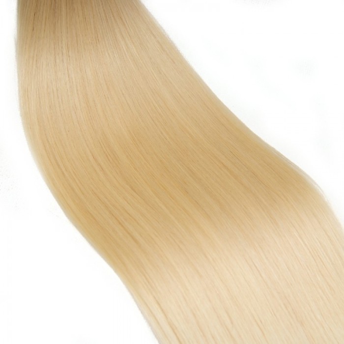 Kriyya 100% Remy I-Tip Hair Extensions-Blonde