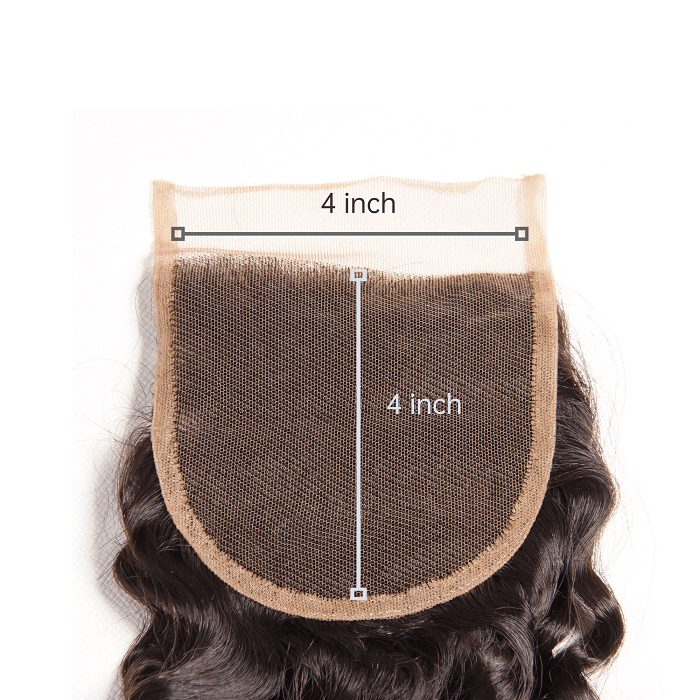 Kriyya High Grade Kinky Curly Virgin Hair 4x4 Lace Closure Sew In