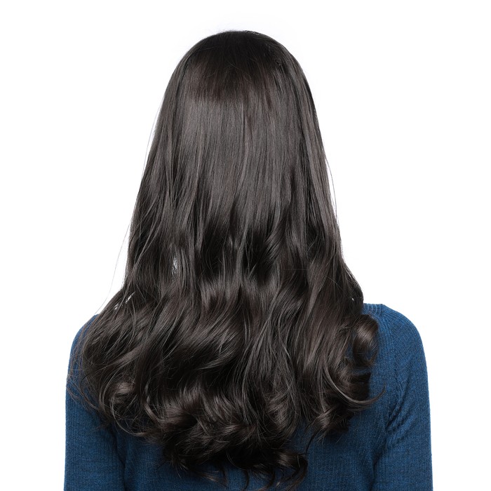 Kriyya Clip In Hair Natural Black Hair Color 16 Inch Hair Extensions