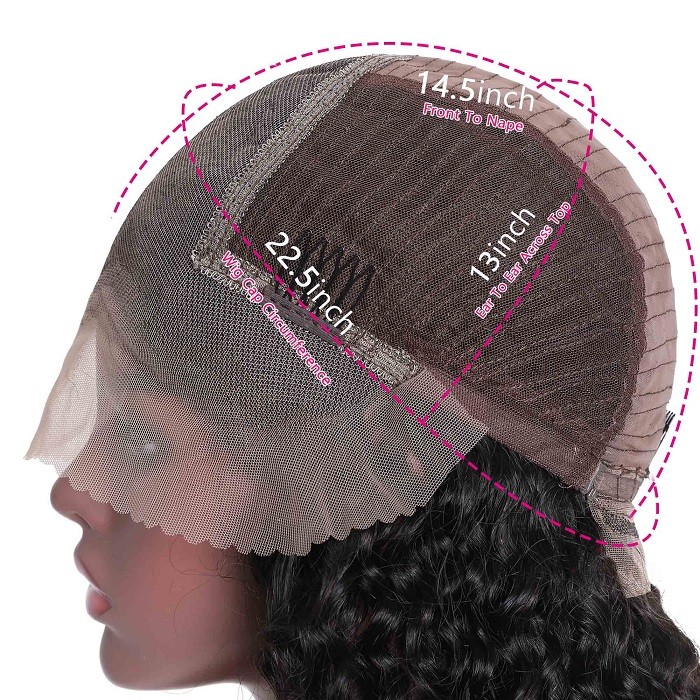 Kriyya Best 13x4 And 13x6 Water Wave Lace Front Wigs 180% Density Brazilian Virgin Human Hair Wigs