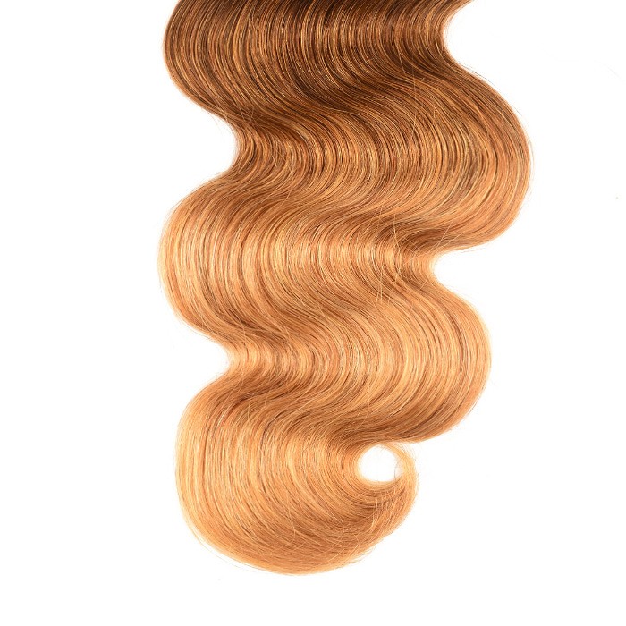 Kriyya Body Wave 1 Bundle T1B/4/27 Ombre Hair 100 Human Hair Bundles