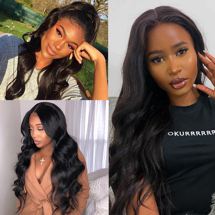 Kriyya Body Wave Virgin Human Hair 3 Bundles 7A Human Hair Weave Bundles