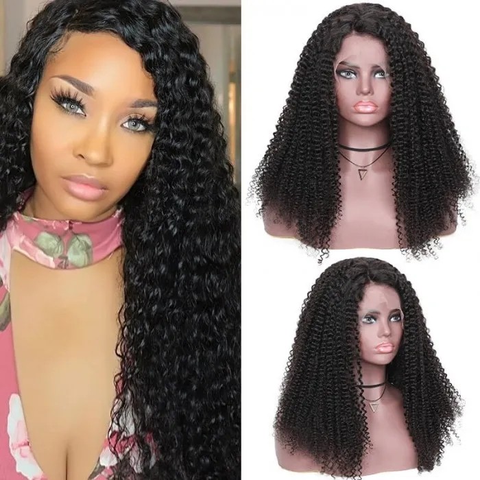 Kriyya Bohemian Human Hair Wig 13x4 Lace Front Wigs 150% Density 