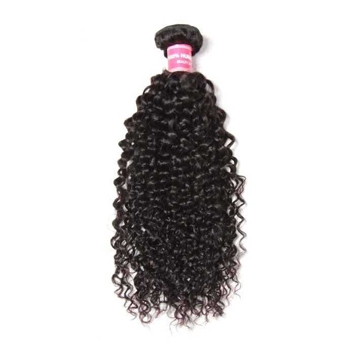 Kriyya Curly Human Hair Weave 1 Bundle 100% Virgin Hair
