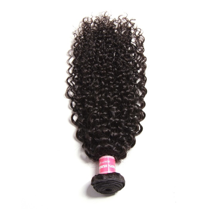 Kriyya Curly Human Hair Weave 1 Bundle 100% Virgin Hair