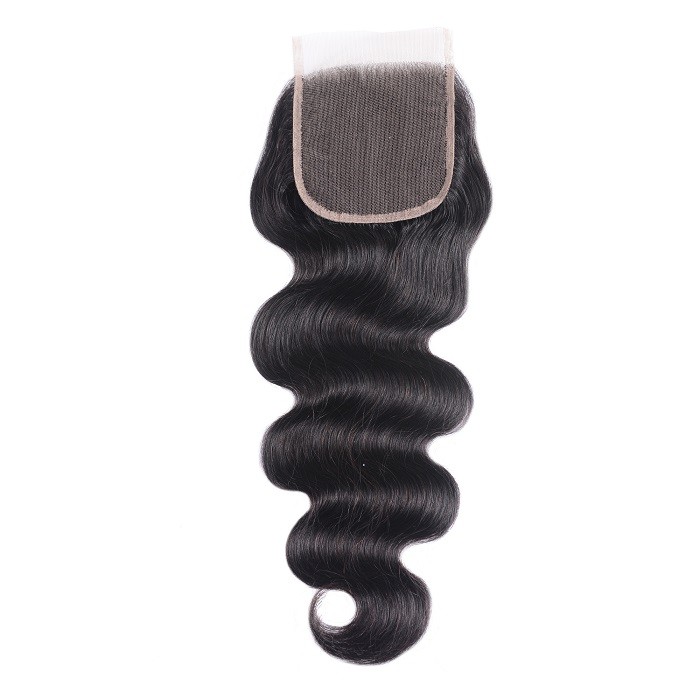Kriyya Brazilian Body Wave Closure With 4 Bundles Virgin Human Hair