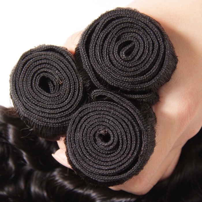 Kriyya Deep Wave 1 Bundle 100 Human Hair Weave