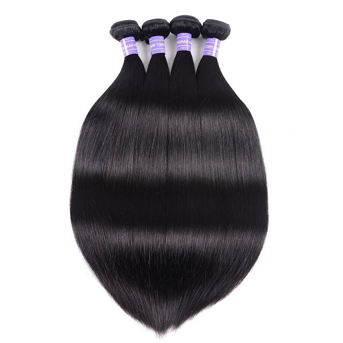 Kriyya Straight Virgin Hair Malaysian Best Human Hair Weave 4 Bundles 7A Hair