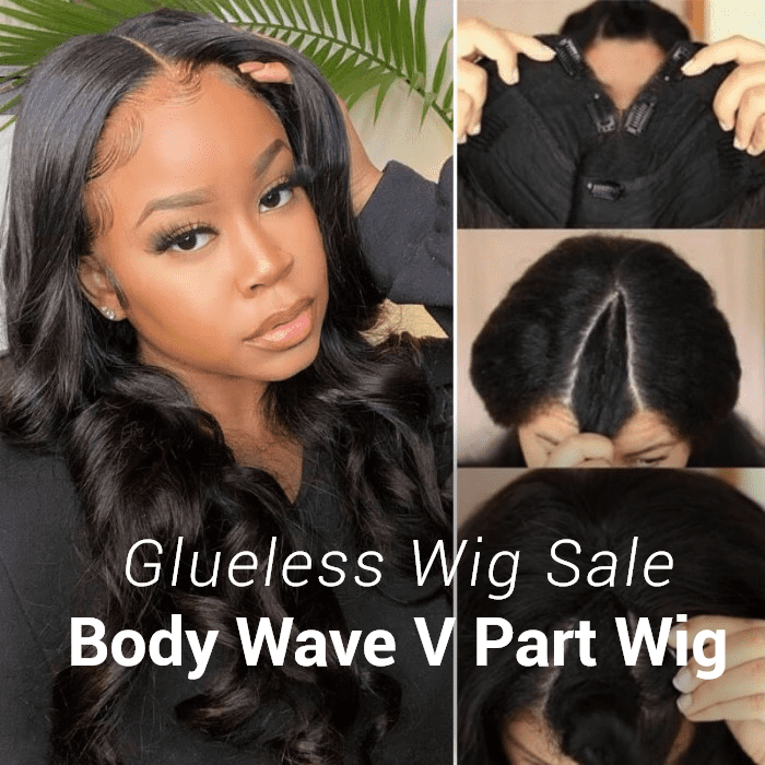 Favorable: No Leave Out V-Part Body Wave Wig