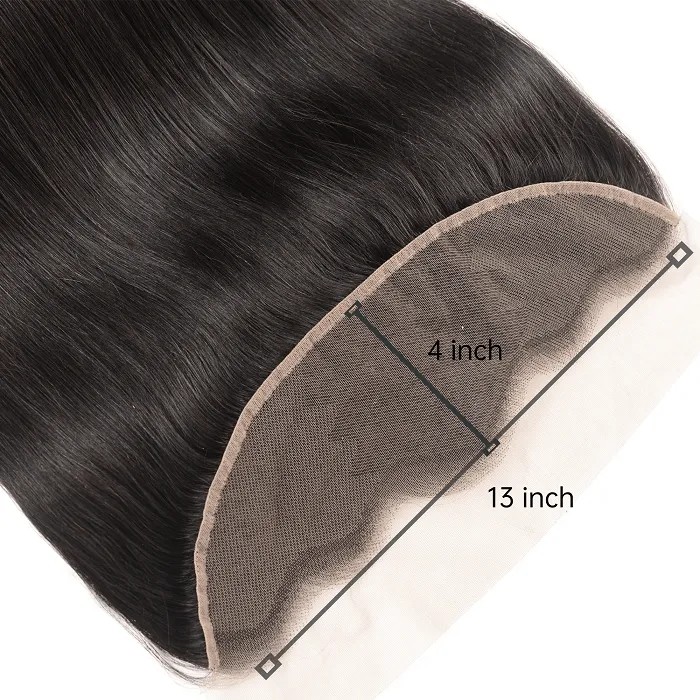 Kriyya Malaysian 3 Bundles Straight Human Hair Best Weave Hair With 13*4 Lace Frontal