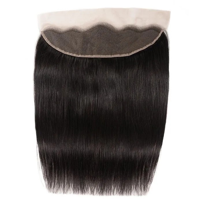 Kriyya 13x4 Ear To Ear Frontal With 4 Bundles Peruvian Straight Virgin Hair 
