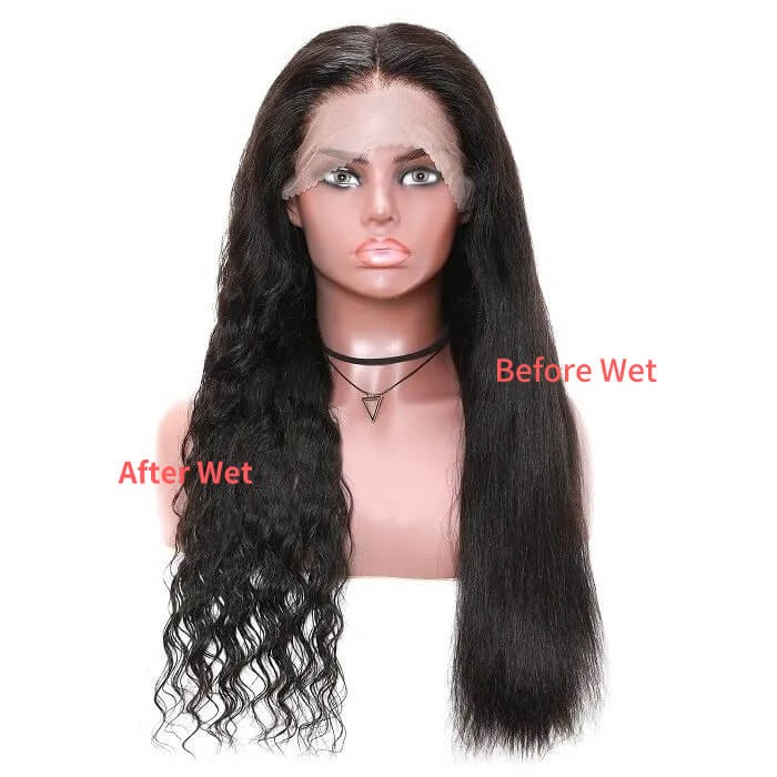 Kriyya Wet And Wavy Dream Deep Wave Human Hair Wigs Pre Plucked 13x4 Lace Front Wigs 150% Density 