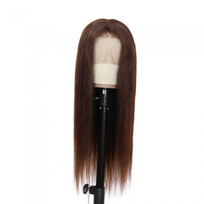 Juliet | Chocolate Brown 13*4 Lace Front Human Hair Wig