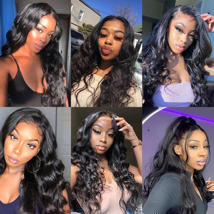 Kriyya Indian Remy Hair 3 Bundles With Closure 4X4 Inch Body Wave Weave 