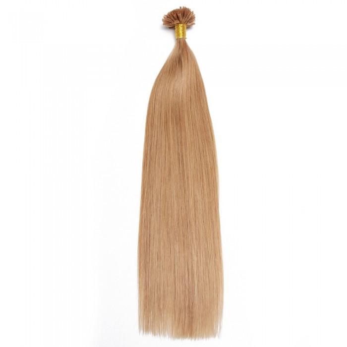 Kriyya Remy U-Tip Hair Extensions 0.5g/s  Glod Blonde Nail Tip Hair