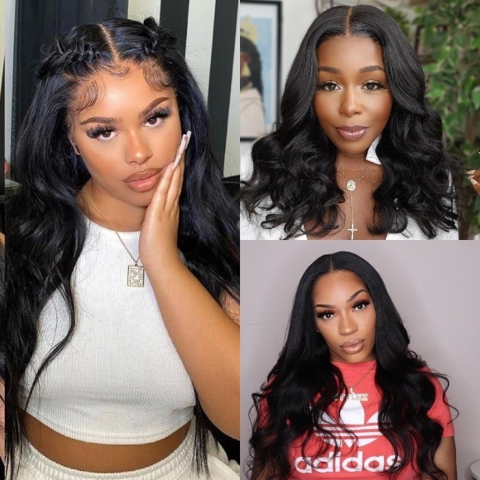 Flash Sale Glueless Wave Natural Black Upgrade U Part Wig Beginner Friendly 150% Density