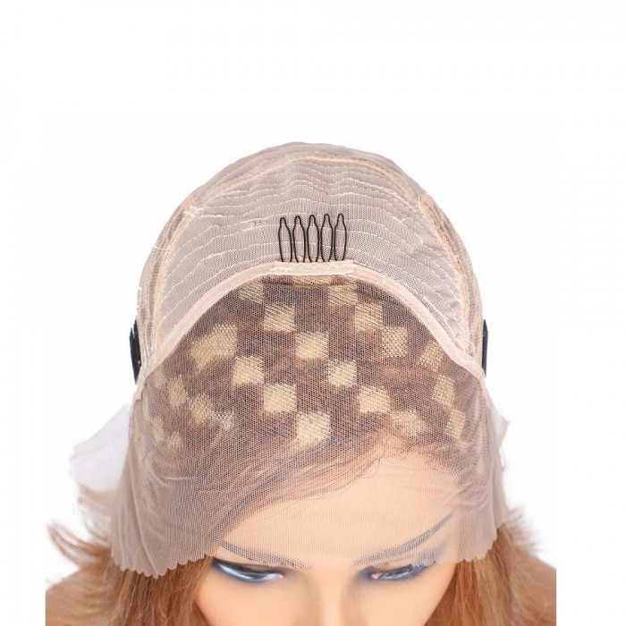 Jennifer | 13*4 Lace Front Pre Plucked Highlight Human Hair Bob Wig