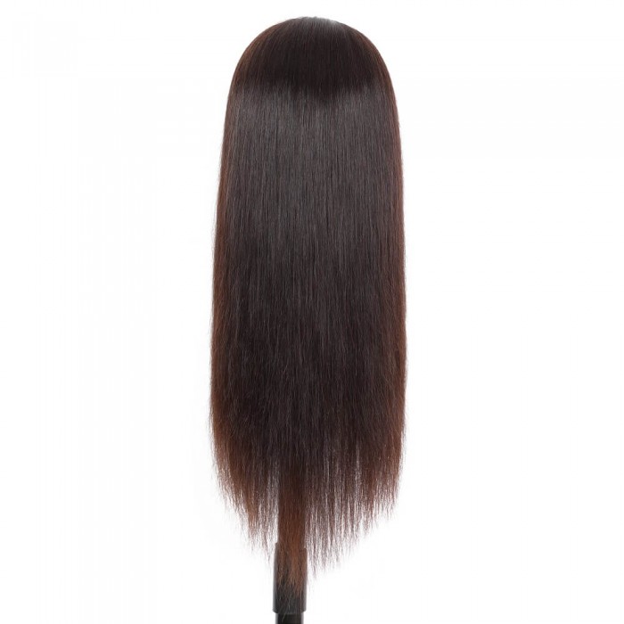 Bertha| Full Lace Dark Brown Pre Plucked Human Hair Wig