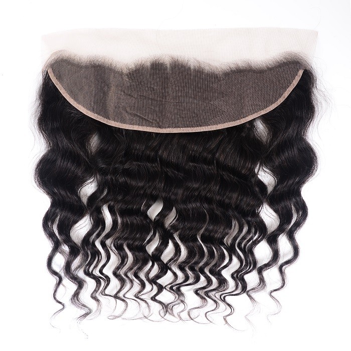 Kriyya Good Quality Natural Wave Virgin Hair Ear to Ear 13x4 Lace Frontal