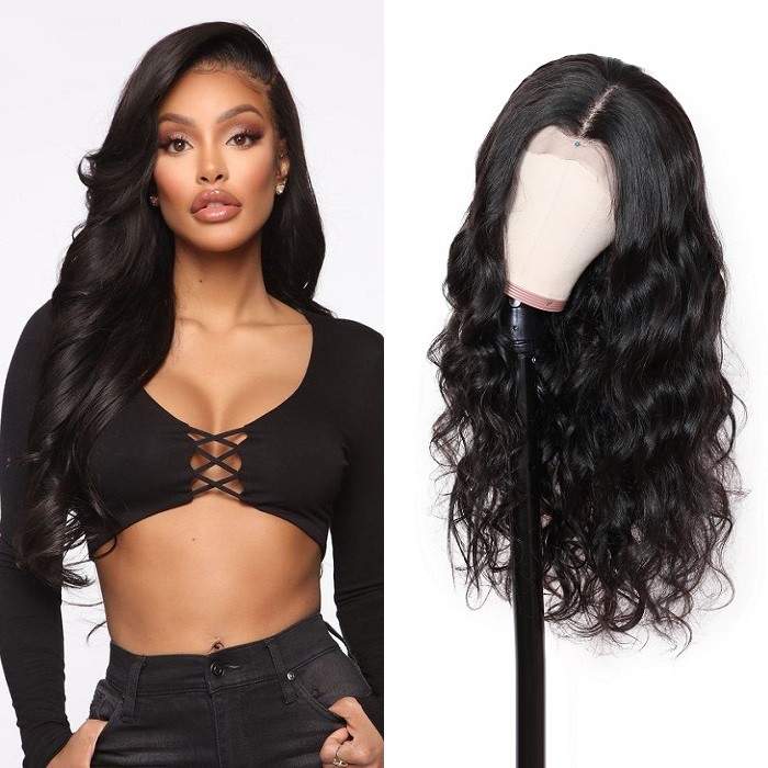 Olivia | 13x6 Lace Front Wigs With Baby hair Body Wave 100% Human Hair Transparent Lace