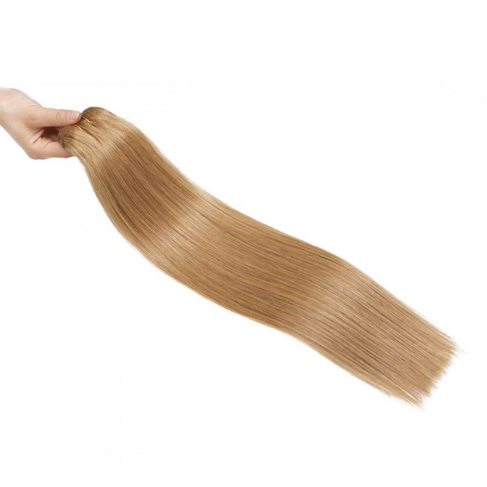 Kriyya 100% Remy Volumizer Hair Weft-Gold Blonde