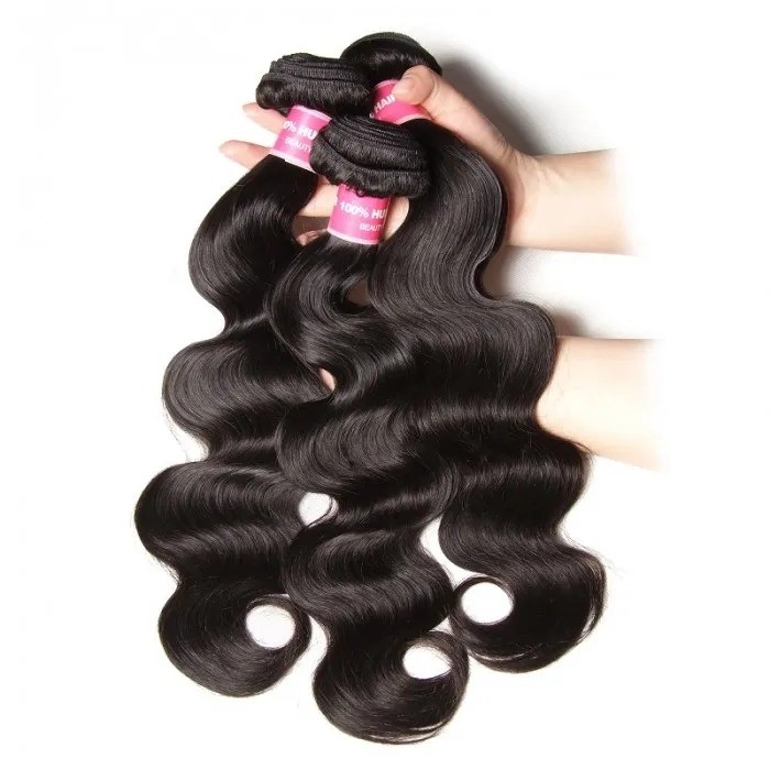 Kriyya 3 Bundles Brazilian Body Wave Hair 100 Human Hair Bundles 9A Virgin Hair