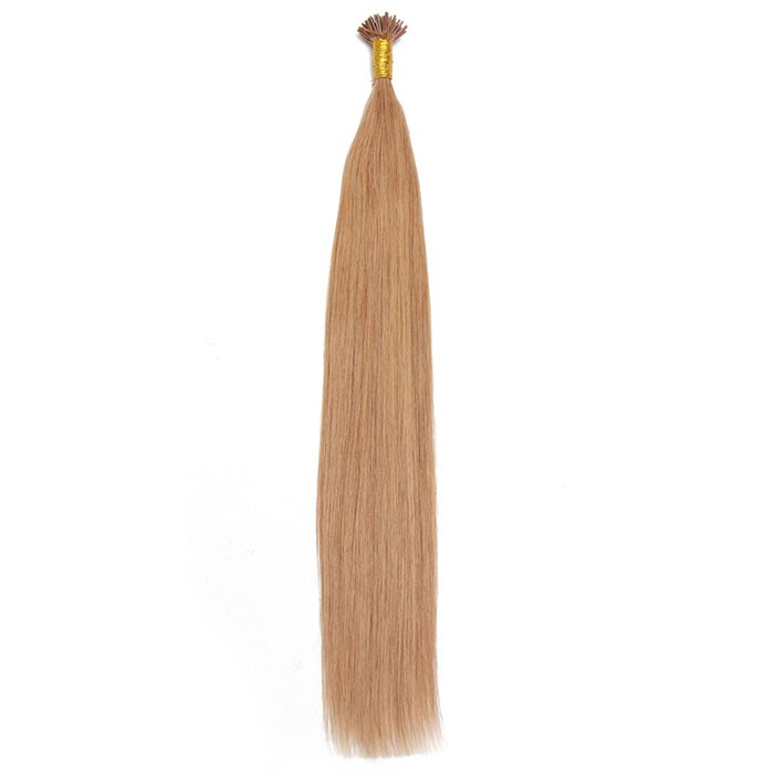 Remy Hair I-Tip Hair Extensions-Micro Series-Gold Blonde