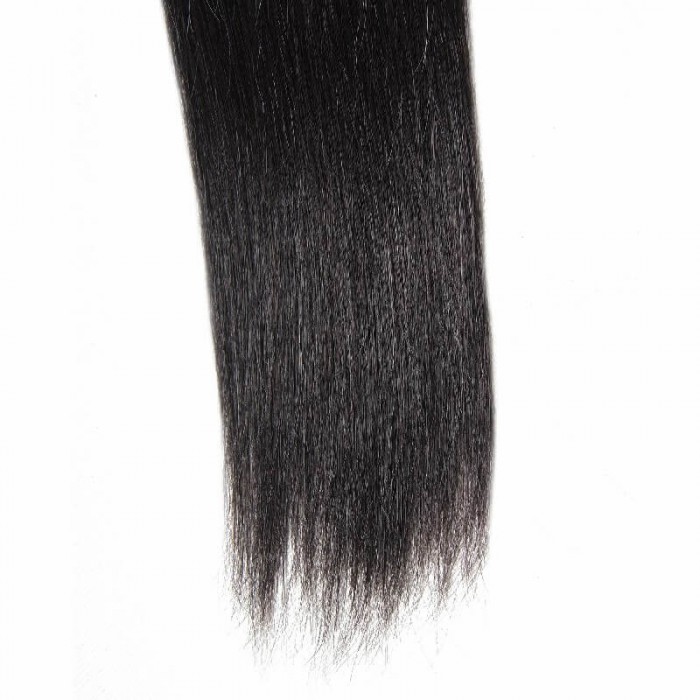 Kriyya Tape In Extensions Jet Black Human Hair Extensions 18-24 Inch