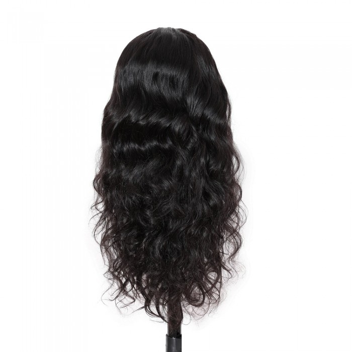 Kriyya 13X4 Tranparent Lace Water Wave Wig 150% Virgin Human Hair