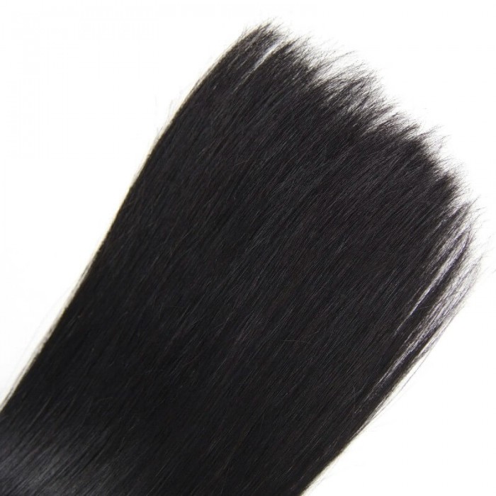 Kriyya Professional U-Tip Hair Extensions Nail Tip Hair-Jet Black