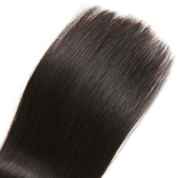 Kriyya Professional U-Tip Hair Extensions Nail Tip Hair-Off Black