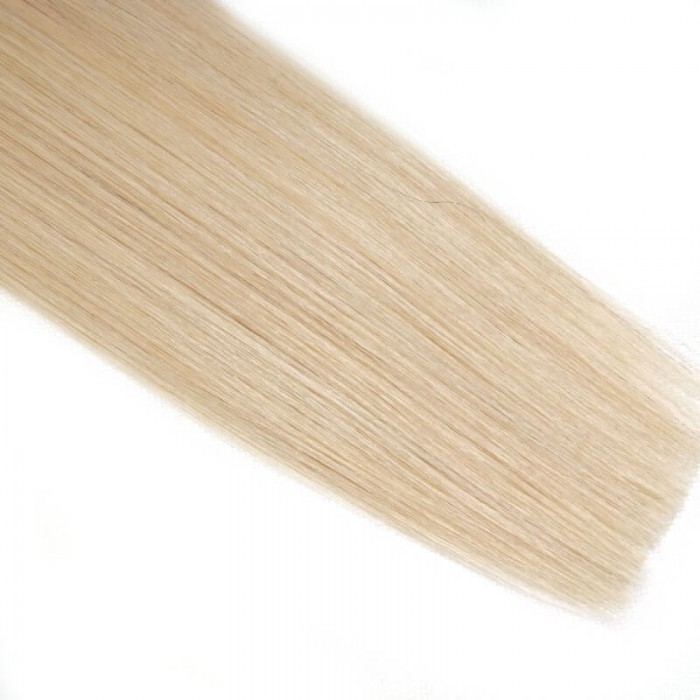 Kriyya Professional U-Tip Nail Hair Extensions-Platinum Blonde