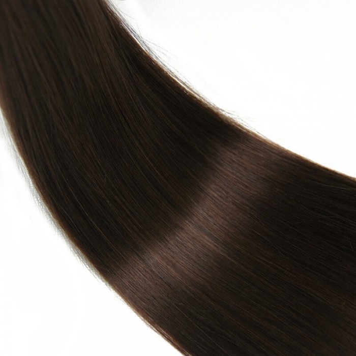 Kriyya Professional U-Tip Hair Extensions Nail Tip Hair-Dark Brown