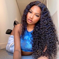 Kriyya Brazilian Water Wave Bundles 4 Pcs Unprocessed Virgin Hair